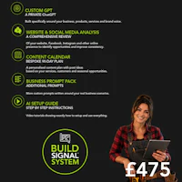 SIGNAL SYSTEM BESPOKE Includes Everything in STARTER - £499